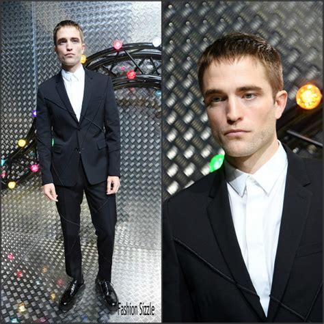 robert pattinson Dior dinner